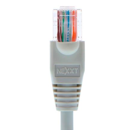 NEXXT SOLUTIONS - Cable de Conexión Red Nexxt Solutions Cat5e 100 MHz 4.27m 24 AWG Color Gris