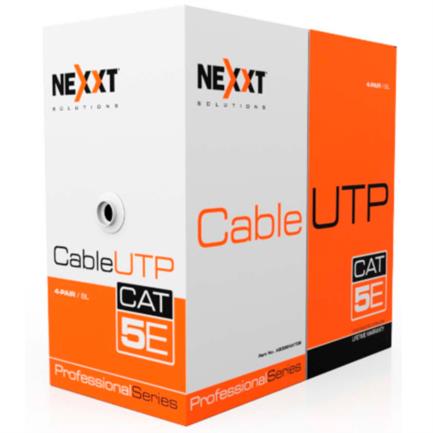 NEXXT SOLUTIONS - Cable Nexxt Solutions Professional Cat5e UTP 4P CM 305m Azul