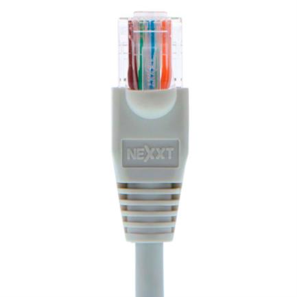 NEXXT SOLUTIONS - Cable de Conexión Red Nexxt Solutions Cat5e 100 MHz 7.62m 24 AWG Color Gris