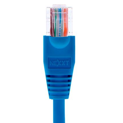 NEXXT SOLUTIONS - Cable de Conexión Red Nexxt Solutions Cat5e 100 MHz 7.62m 24 AWG Color Azul