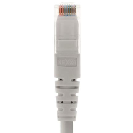 NEXXT SOLUTIONS - Cable de Conexion Nexxt Solutions U/UTP Cat6 3 Mts LSZH  (Compuesto sin Halogeno de Baja Toxicidad)  Gris