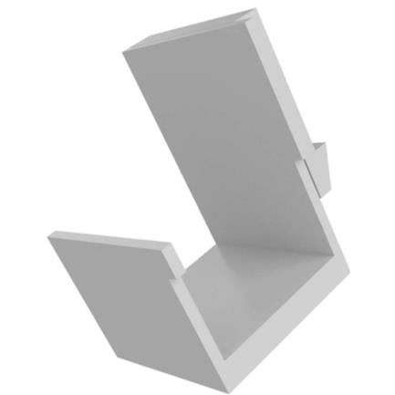 NEXXT SOLUTIONS - Placa de Pared Nexxt Solutions Blank Insert Blanco 100 piezas
