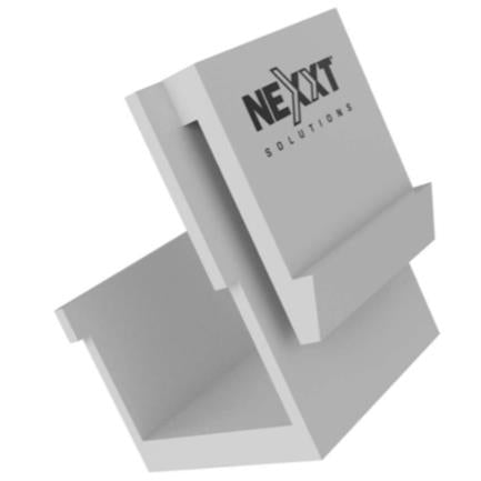 NEXXT SOLUTIONS - Placa de Pared Nexxt Solutions Blank Insert Blanco 100 piezas