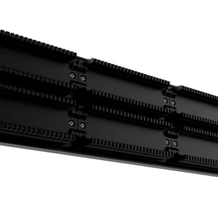 NEXXT SOLUTIONS - Panel de Conexion Red Nexxt Solutions para Rack Cat5e 48 Puertos Pre-Configurado Sin Blindaje Tipo 110 Esmalte Negro