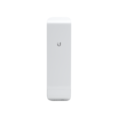 UBIQUITI - NanoStation airMAX M5 CPE, hasta 150 Mbps, frecuencia 5 GHz (5170-5875 MHz) con antena integrada de 16 dBi