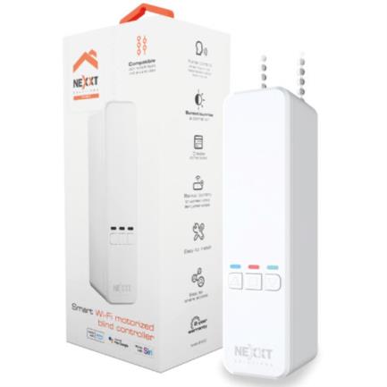 NEXXT SOLUTIONS HOME - Controlador de Persianas Nexxt Home NHA-B100 Control por Voz ABS Blanco