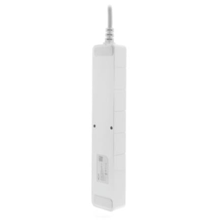 NEXXT SOLUTIONS HOME - Barra Multicontacto Inteligente WiFi Nexxt Home Protector de Sobretensión con 4 tomacorrientes 4 puertos USB 1.8m Blanco