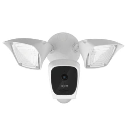 NEXXT SOLUTIONS HOME - Cámara de Vigilancia Nexxt Home NHC-F610 Exterior 2K QHD 2304 x 1296p 3MP 150° Micrófono Sensores y Parlante Integrados
