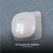 NEXXT SOLUTIONS HOME - Timbre Inteligente con Cámara Nexxt Home NHC-D100 FHD 1080p 110° Micrófono Parlante y Sensor Integrados