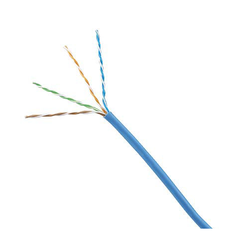 PANDUIT - Bobina de Cable UTP 305 Metros (1000 Pies) de Cobre, NetKey, Gris Claro, Categoría 5e (24 AWG), PVC (CM), de 4 Pares