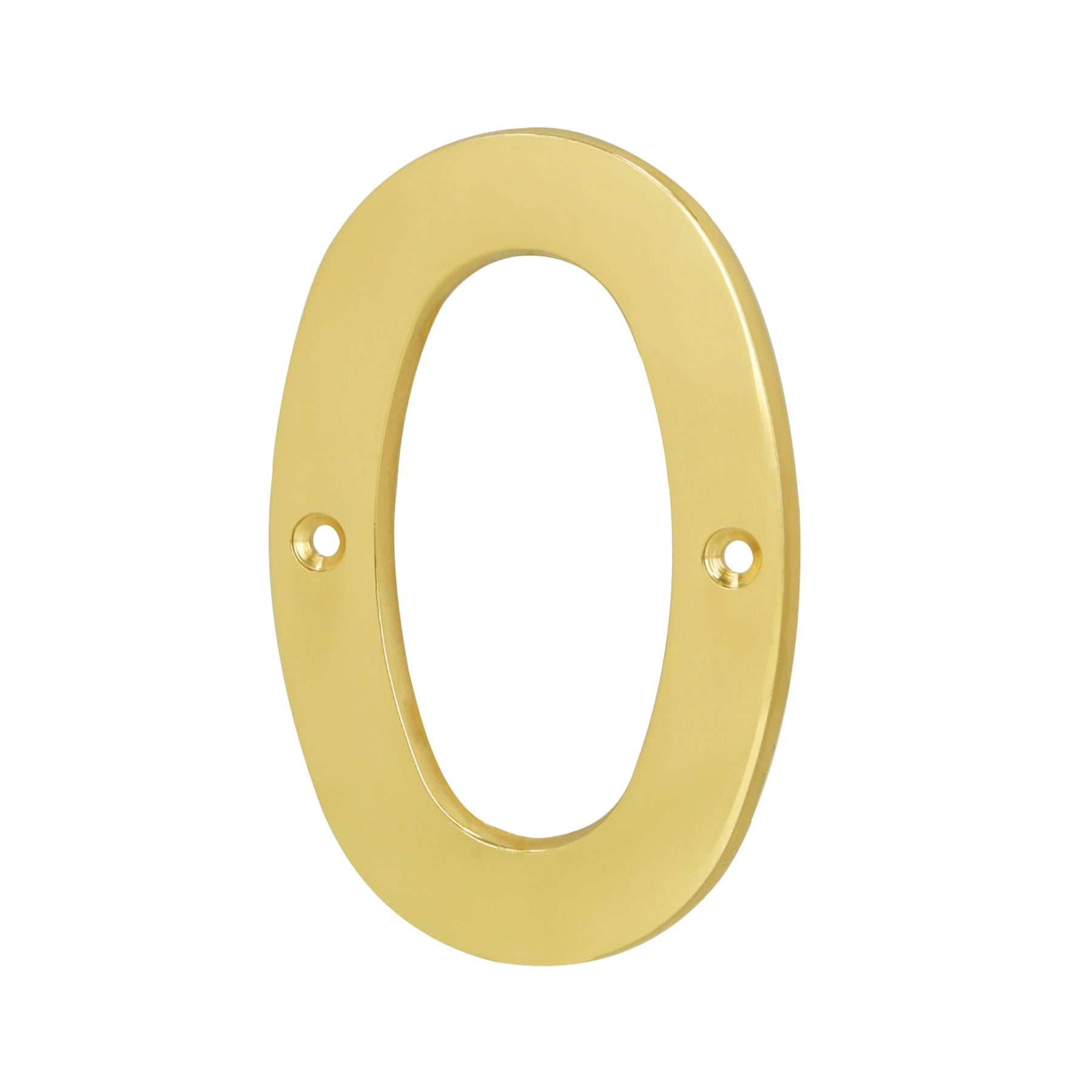 Numero 0 de laton solido 4', HERMEX
