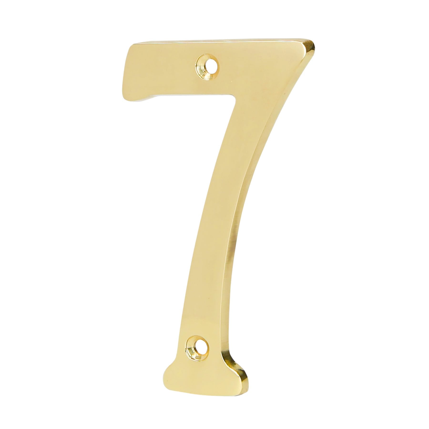 Numero 7 de laton solido 4', HERMEX