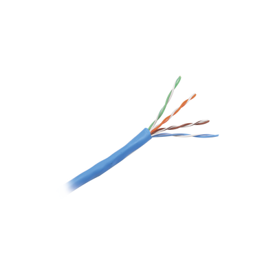 PANDUIT - Bobina de Cable UTP de 305 Metros (1000 Pies) de Cobre, NetKey, Azul, Categoría 5e (24 AWG), Riser (CMR), de 4 Pares