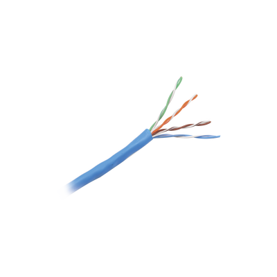 PANDUIT - Bobina de Cable UTP de 305 Metros (1000 Pies) de Cobre, NetKey, Azul, Categoría 5e (24 AWG), Riser (CMR), de 4 Pares
