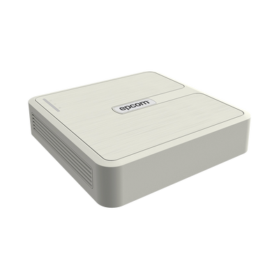 HILOOK BY HIKVISION - HiLook Series / NVR 4 Megapixel / 4 Canales IP / 4 Puertos PoE / 1 Bahía de Disco Duro / H.264+