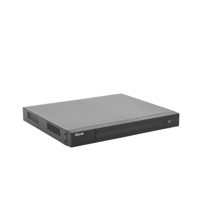 HILOOK BY HIKVISION - NVR 8 Megapixel (4K) (Compatible con Cámaras AcuSense) / 16 Canales IP / 16 Puertos PoE+ / 2 Bahías de Disco Duro / HDMI en 4K