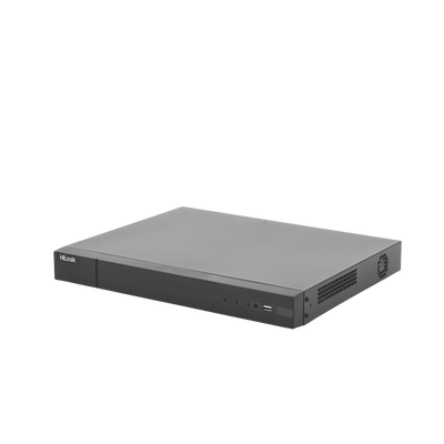 HILOOK BY HIKVISION - NVR 8 Megapixel (4K) (Compatible con Cámaras AcuSense) / 16 Canales IP / 16 Puertos PoE+ / 2 Bahías de Disco Duro / HDMI en 4K