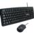NEXTEP SOLUCIONES - Teclado y Mouse Nextep Alámbrico USB