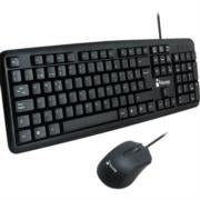 NEXTEP SOLUCIONES - Teclado y Mouse Nextep Alámbrico USB