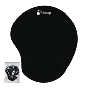 NEXTEP SOLUCIONES - Mouse Pad Nextep Ergonomico Gel Negro Blister