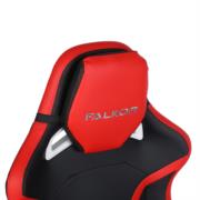 NEXTEP SOLUCIONES - Silla Gamer Nextep Ergonomica Falkor Masaje Lumbar y Reposa Pies Color Rojo/Negro