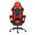 NEXTEP SOLUCIONES - Silla Gamer Nextep Ergonomica Falkor Masaje Lumbar y Reposa Pies Color Rojo/Negro