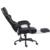 NEXTEP SOLUCIONES - Silla Gamer Nextep Ergonomica Falkor Masaje Lumbar y Reposa Pies Color Gris/Negro