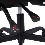 NEXTEP SOLUCIONES - Silla Gamer Nextep Ergonomica Falkor Masaje Lumbar y Reposa Pies Color Gris/Negro