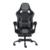 NEXTEP SOLUCIONES - Silla Gamer Nextep Ergonomica Falkor Masaje Lumbar y Reposa Pies Color Gris/Negro