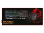 NEXTEP SOLUCIONES - Tapete Gamer Profesional Dragon XT XL para Teclado/Mouse