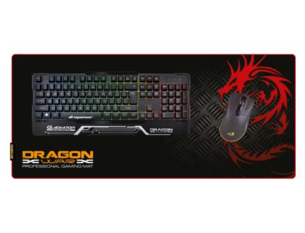 NEXTEP SOLUCIONES - Tapete Gamer Profesional Dragon XT XL para Teclado/Mouse