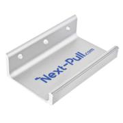 NEXTEP SOLUCIONES - Jaladera de Puerta Nextep Aluminio 5x3x1.38" Accionada con Pie Incluye Tornillos para Instalación