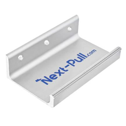 NEXTEP SOLUCIONES - Jaladera de Puerta Nextep Aluminio 5x3x1.38" Accionada con Pie Incluye Tornillos para Instalación
