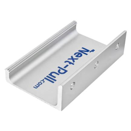 NEXTEP SOLUCIONES - Jaladera de Puerta Nextep Aluminio 5x3x1.38" Accionada con Pie Incluye Tornillos para Instalación