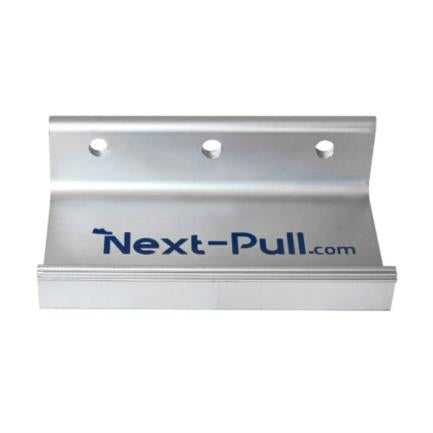 NEXTEP SOLUCIONES - Jaladera de Puerta Nextep Aluminio 5x3x1.38" Accionada con Pie Incluye Tornillos para Instalación