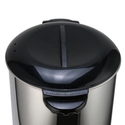 NEXTEP SOLUCIONES - Cafetera Nextep Percoladora Industrial 40 Tazas Acero Inoxidable con Medidor de Agua y Auto Apagado
