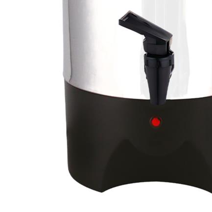 NEXTEP SOLUCIONES - Cafetera Nextep Percoladora Industrial 40 Tazas Acero Inoxidable con Medidor de Agua y Auto Apagado