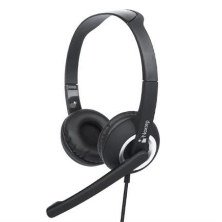 NEXTEP SOLUCIONES - Diadema Nextep Micrófono Conexión USB Color Negro