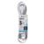 NEXTEP SOLUCIONES - Extension Electrica Nextep para Casa/Oficina 16AWG 3m Clavija Plana Blanca