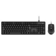 NEXTEP SOLUCIONES - Teclado y Mouse Nextep Pro Alambrico Operacion Silenciosa USB