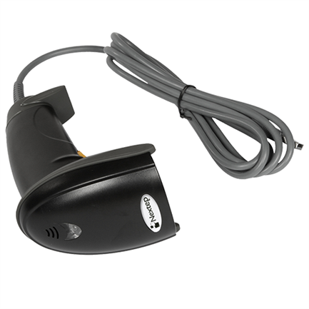 NEXTEP SOLUCIONES - Lector de Códigos de Barra Nextep 1D USB con Base