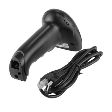 NEXTEP SOLUCIONES - Lector de Códigos de Barra y QR Nextep (1D/2D) USB con Base