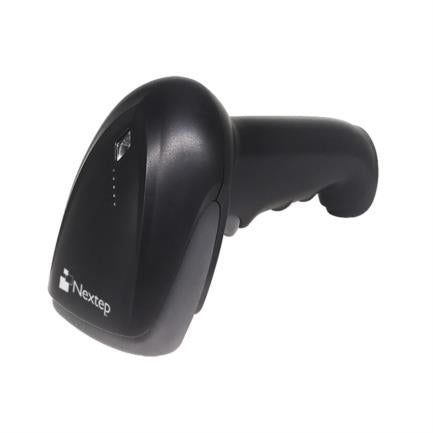 NEXTEP SOLUCIONES - Lector de Códigos de Barra y QR Nextep (1D/2D) USB con Base