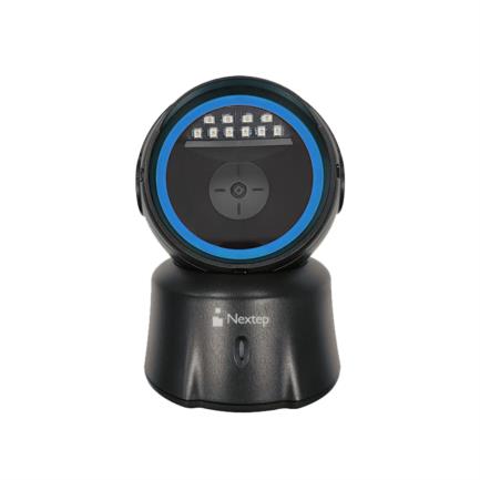 NEXTEP SOLUCIONES - Lector Omnidireccional Nextep de Codigos de Barra y QR (1/2) USB