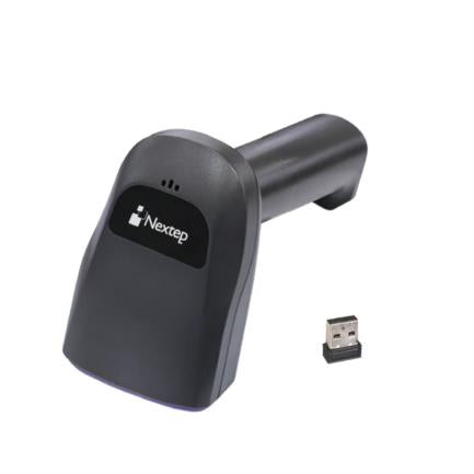 NEXTEP SOLUCIONES - Lector de Codigo de Barra y QR Nextep (1D/2D) Inalambrico USB