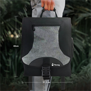 NEXTEP SOLUCIONES - Mochila Nextep para Laptop 15.6" Mensajero 2 en 1 Negra