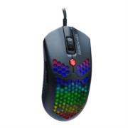 NEXTEP SOLUCIONES - Mouse Gamer Dragon XT USB 6400 dpi Ultra Ligero RGB 6 Botones Silenciosos