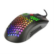 NEXTEP SOLUCIONES - Mouse Gamer Dragon XT USB 6400 dpi Ultra Ligero RGB 6 Botones Silenciosos
