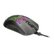 NEXTEP SOLUCIONES - Mouse Gamer Dragon XT USB 6400 dpi Ultra Ligero RGB 6 Botones Silenciosos