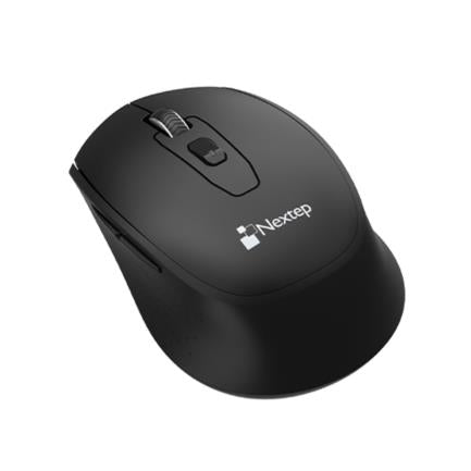 NEXTEP SOLUCIONES - Mouse Nextep Bluetooth Color Negro 1600 Dpi Bateria Incluida